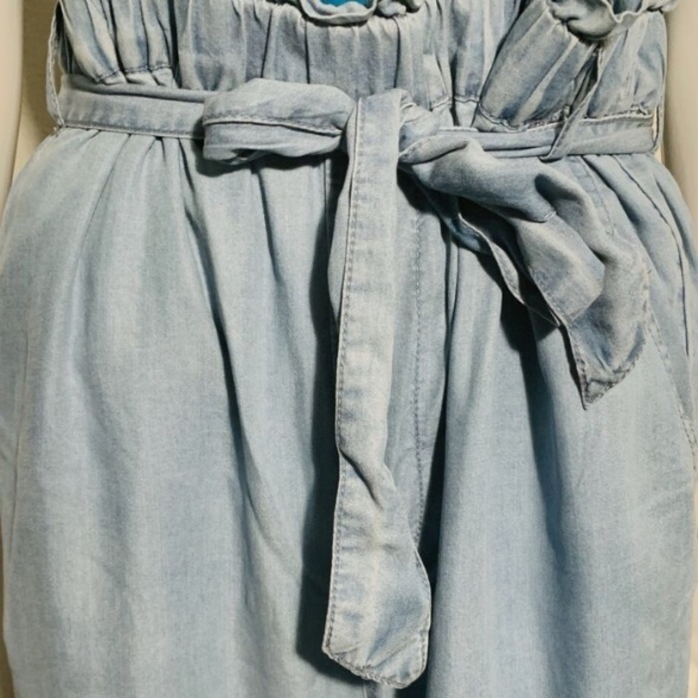 Indigo Rising Chambray Denim Joggers